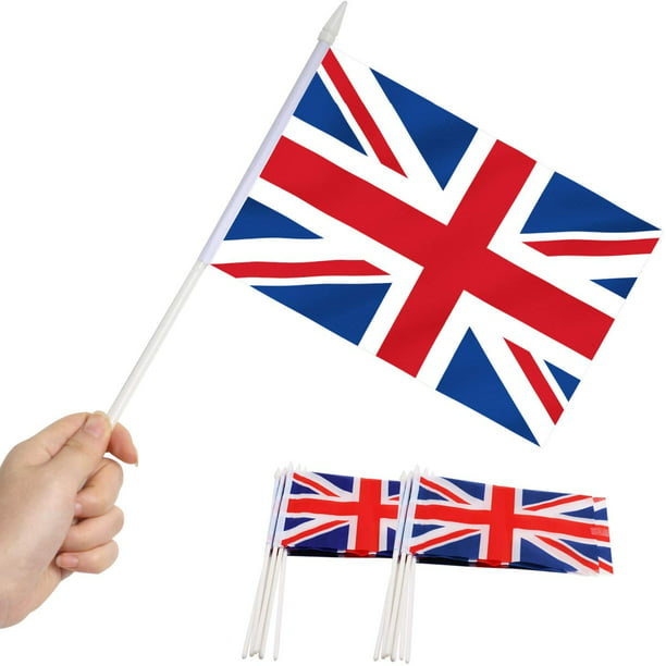 5 Pack Small UK Flag Candle Bags 